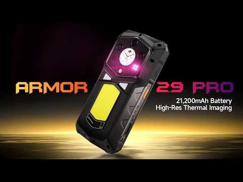 Introducing Ulefone Armor 29 Pro Series: 21,200mAh Monster, Thermal Imaging Apex!