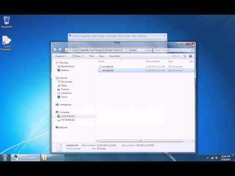 Count Frequently Used Phrases In Multiple Text & HTML Files Software
