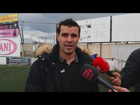 Rueda de prensa Xavi Molist U. E. Vilassar de mar - C. E. L'Hospitalet