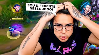 MINHA GAMEPLAY DIFERENCIADA DE JINX!