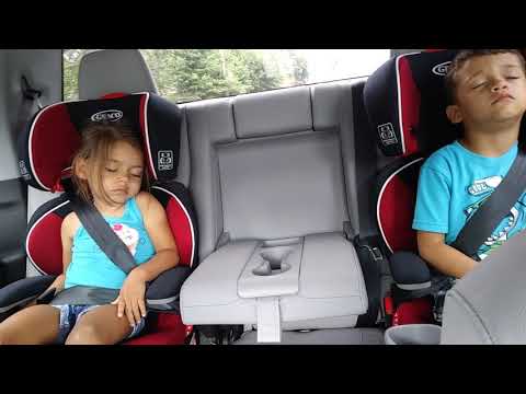 Kids were very tired apparently.