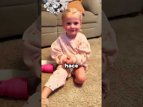 Nos haces muy orgullosos niña