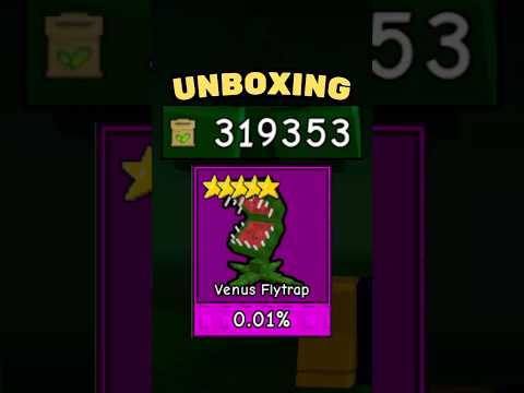 300,000 Unboxing Venus Flytraps in Garden Tower Defense
