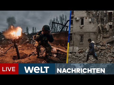 UKRAINE-KRIEG: Brachiale Schlacht im Donbass - Selenskyj: der Winter wird hart | WELT Newsstream