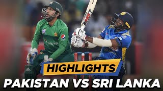 Pakistan vs Sri Lanka  3rd T20 Highlights  PCB  MA