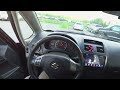 Suzuki SX4  1.6  POV Test от первого лица / test drive from the first person