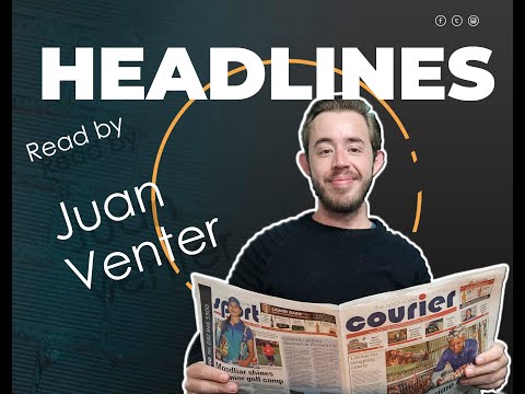 Headline community news with journalist Juan Venter