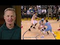 Steve Kerr Remembers An ICONIC Stephen Curry Play