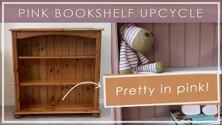 Solid pine bookshelf makeover: from pine to divine!