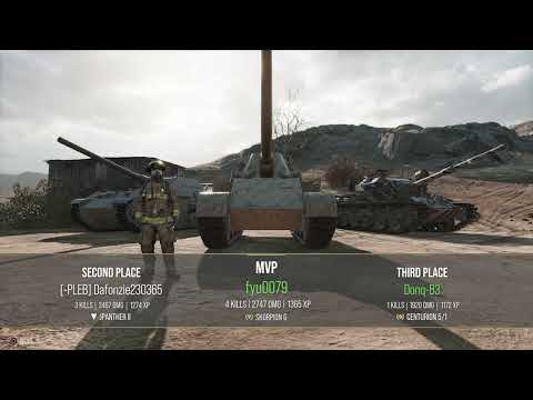 WOT Console: Jagdpanther II at Ghost Town