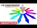 Learn English Words - UBIQUITOUS - Meaning, Vocabulary Lesson with Pictures and Examples