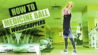Medicine Ball Woodchopper exercise video thumbnail