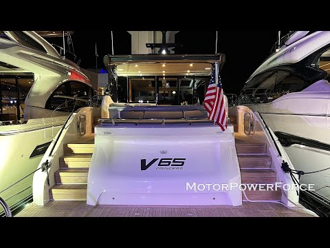 Princess V65 2022 Yacht Walkaround Tour