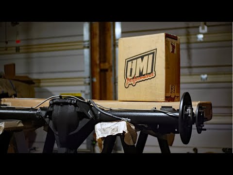 1973 Camaro UMI LOWERING LEAF Springs and REAR END INSTALL