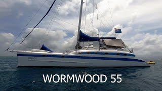 Ep. 397 Boat review on a Wormwood 55 - The Delos and Calico Skies drama continues