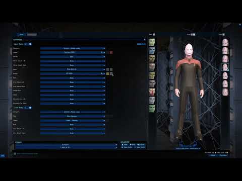 Star Trek Online Picard/2399 Uniform (Fixed Uniform colors)