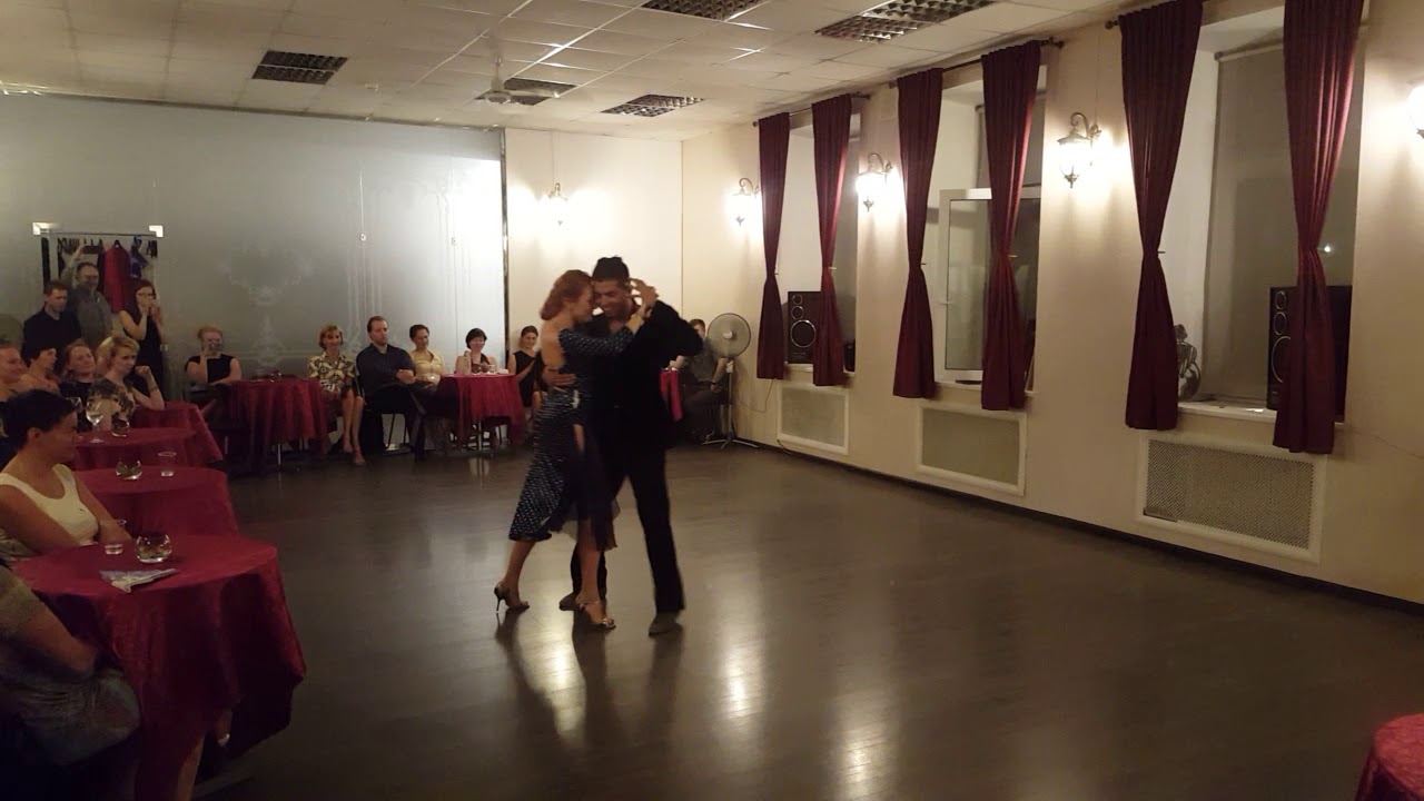 Alejandro Marce Herlan(ARG) & Karina "Lilu" Dovbush @ Milonga "El Salon" 3/4