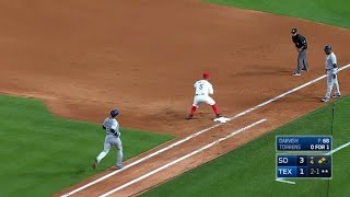 SD@TEX: Darvish retires Torrens to evade trouble