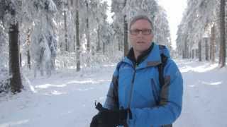 preview picture of video 'Dirk Adams am Rennsteig Skiwanderweg: Teil 2'