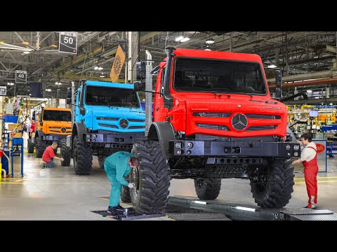 , title : 'Inside German Massive Factory Producing Powerful Off-Roading Mercedes Unimog Trucks'