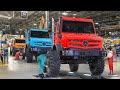 Inside German Massive Factory Producing Powerful Off-Roading Mercedes Unimog Trucks