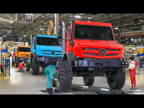 Thumbnail for Inside German Massive Factory Producing Powerful Off-Roading Mercedes Unimog Trucks by Unimog