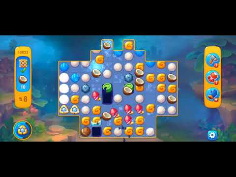 Fishdom Easy Level 10632  (with ingame lightning and bomb boosters) @choraelmin