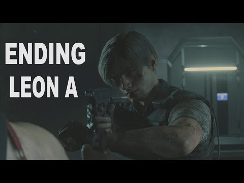 RESIDENT EVIL 2 REMAKE Walkthrough Gameplay Part 6 Ending Leon A