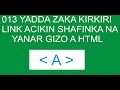 013 HTML Bookmark Link Tutorial A Yaren Hausa