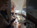 What We Ate On The Flight From Korea To Dubai ️ ️ ️