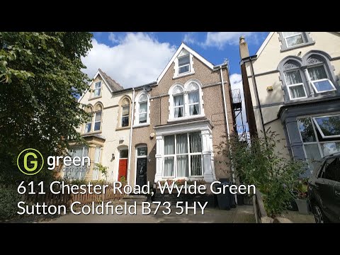Video tour of house - 611 Chester Road, Wylde Green, Sutton Coldfield B73 5HY
