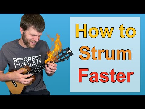 How to Strum FASTER on Ukulele!