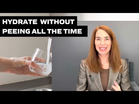 Hydrate Without Peeing All The Time