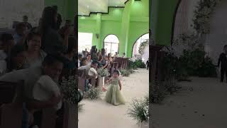 Cute flower girl #flowergirl  #wedding