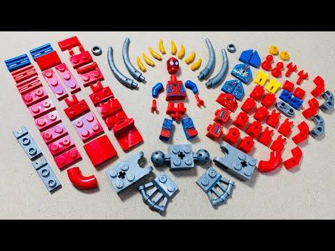LEGO Spider Man P2 | Spider-Man’s Spider Crawler | Minifigures Lego Unofficial #lego #spiderman