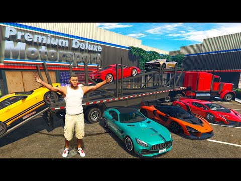 ENTREGANDO COCHES MILLONARIOS en GTA 5