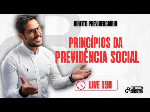 INSS - PRINCÍPIOS DA PREVIDÊNCIA SOCIAL