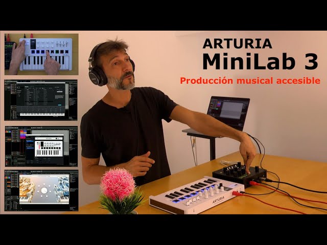 Vídeo relacionado con Arturia - MiniLab 3 - Controlador MIDI Universal para Producción Musical, con Paquete de Software Todo en Uno - 25 Teclas, 8 Pads Multicolor - Negro