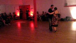 Tangokompaniet - Anna Sol & Daniel Carlsson, Siempre me quedará, Practilonga, NY, June 2010.AVI