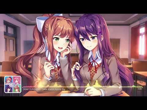 [Audio Visualizer] Dear Sunshine - Nikki Kaelar,Azuria Sky  From DOKIDOKI Literature Club PLus!