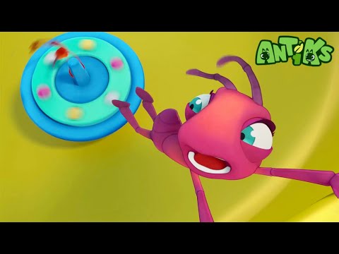 Oddbods Present: Antiks | BATTLE WITH THE TOP MASTER | Funny Cartoons For Kids