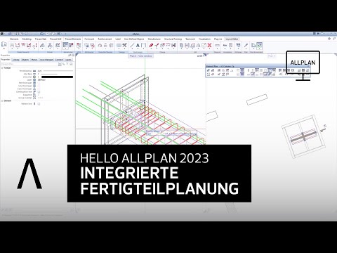 Hello Allplan! 2023 - Integrierte Fertigteilplanung