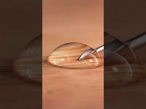 Air Bubble Inside Water Drop | Original sounds created by @OddioStudio    Follow this Foley artist!