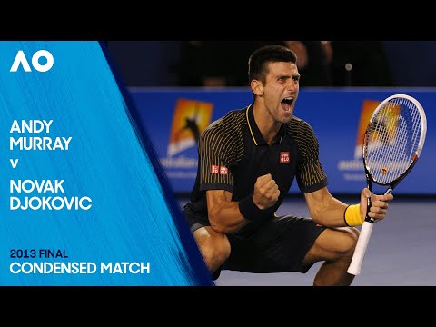 Novak Djokovic v Andy Murray Condensed Match | Australian Open 2013 Final