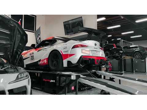 A90 Supra 2020 2 Port Dyno Run CTS Turbo kit