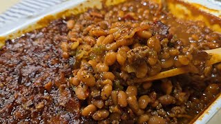 Best BAKED BEANS with Ground Beef