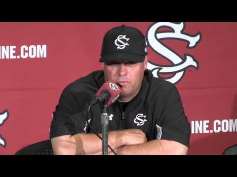 Chad Holbrook after series-clinching win over Missouri