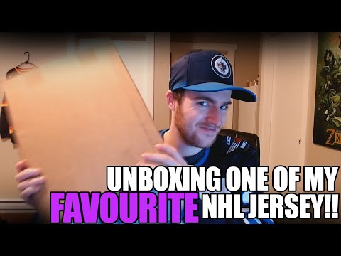 Unboxing One Of Favorite NHL Home Jersey!!