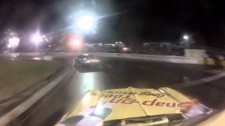 preview picture of video 'Mike Reed On Board at Lake County Speedway'