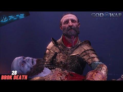 "BROK DEATH" - GOD OF WAR RAGNAROK - PS5 Walkthrough 4K Gameplay - Part 28